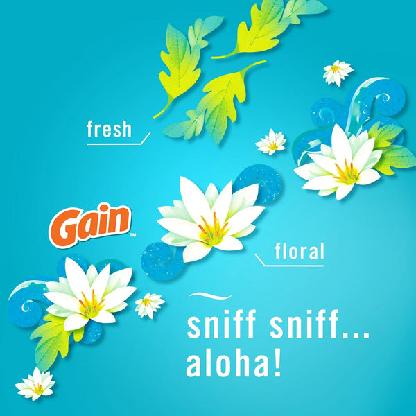 Bathroom Air Freshener, Small Spaces Odor-Fighting, Gain Honey Berry Hula, 2 Count - 1 pack - plus 3 My Outlet Mall Resealable Storage Pouches