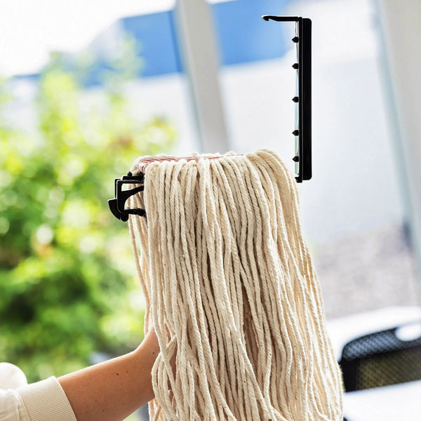 Heavy Duty All-Purpose Cut End Cotton and Polyester Blend Wet Mop Refill Clip-on Attached - 2 packs - plus 3 My Outlet Mall Resealable Storage Pouches