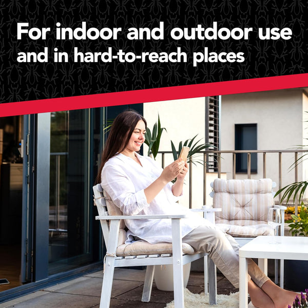 Max Perimeter Protection, Indoor & Outdoor Multi Insect Killer Spray - 1 pack - 22fl oz per pack - plus 3 My Outlet Mall Resealable Storage Pouches