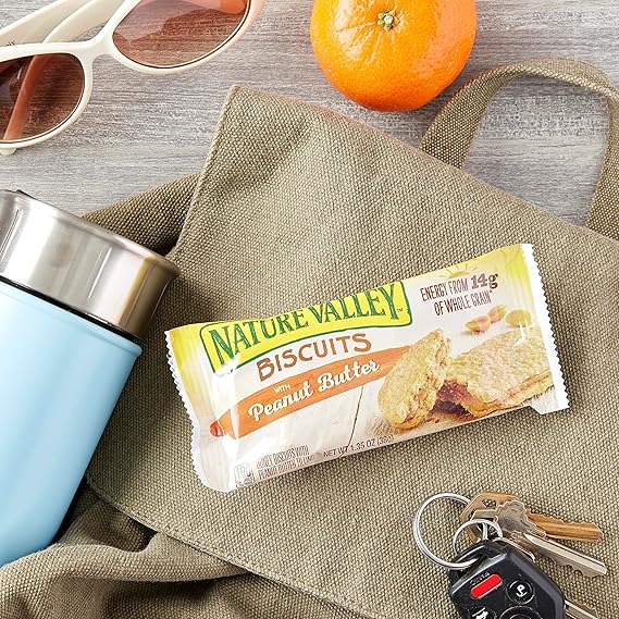 Biscuit Sandwiches, Peanut Butter - 3 pack - 10 Count per pack - plus 3 My Outlet Mall Resealable Storage Pouches