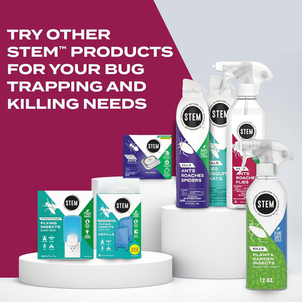 Kills Indoor and Outdoor Ants Roaches and Flies Killer Bug Spray - 1 pack - 12 oz per pack - plus 3 My Outlet Mall Resealable Storage Pouches