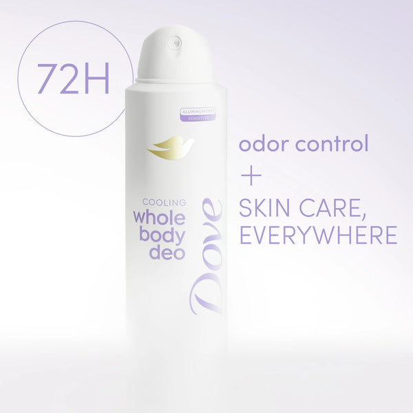 Aluminum Free Women's Whole Body Deodorant Spray Invisible Coconut & Vanilla - 3 packs - 4 oz per pack - plus 3 My Outlet Mall Resealable Storage Pouches