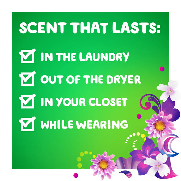 Flings Laundry Detergent Pacs with Odor Defense, Super Fresh Blast Scent - 1 pack - 31 Count - plus 3 My Outlet Mall Resealable Storage Pouches