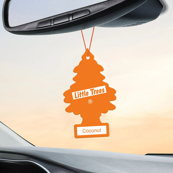 Air Freshener Coconut Fragrance- 1 pack - 3 count per pack plus 3 My Outlet Mall Resealable Storage Pouches