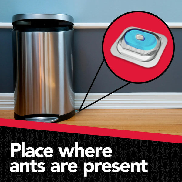 Max Liquid Ant Killer Bait, Outdoor and Indoor Ant Insect Killer Traps for Home - 2 packs - plus 3 My Outlet Mall Resealable Storage Pouches