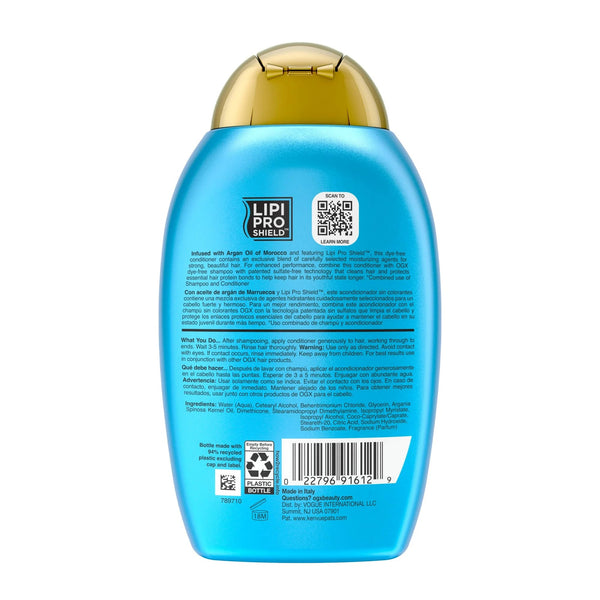 Renewing + Argan Oil of Morocco Nourishing Daily Conditioner - 2 packs - 13Fl oz per pack - plus 3 My Outlet Mall Resealable Storage Pouches