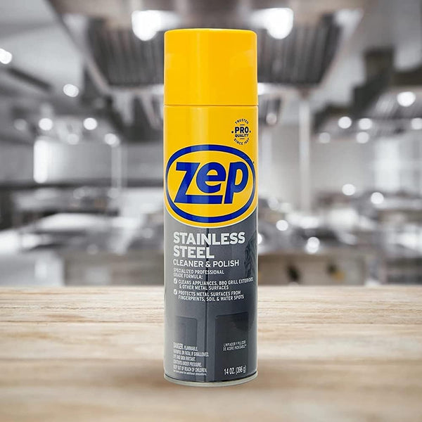 Stainless Steel Cleaner and Polish Removes Fingerprints and Water Spots - 1 pack - 14 oz per pack - plus 3 My Outlet Mall Resealable Storage Pouches