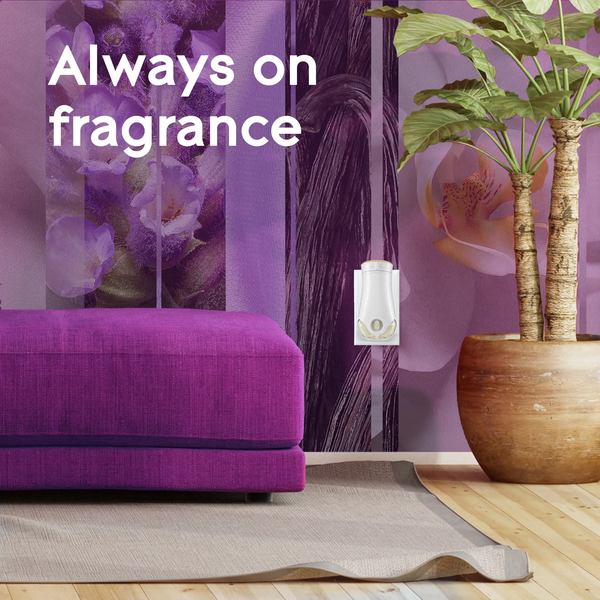 PlugIns Scented Oil 5 Refills, Air Freshener, Lavender & Vanilla Fragrance, Essential Oil Infused Wall Plug In, 3.35 oz - 3 packs - plus 3 My Outlet Mall Resealable Storage Pouches