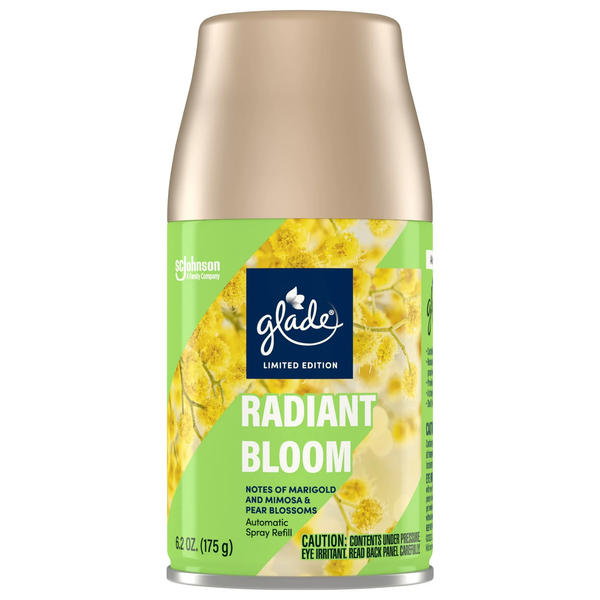 Automatic Spray Air Freshener, Radiant Bloom Limited Edition - 1 pack - 6.2 oz per pack - plus 3 My Outlet Mall Resealable Storage Pouches