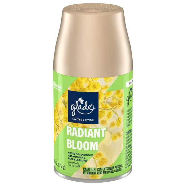 Automatic Spray Air Freshener, Radiant Bloom Limited Edition - 1 pack - 6.2 oz per pack - plus 3 My Outlet Mall Resealable Storage Pouches