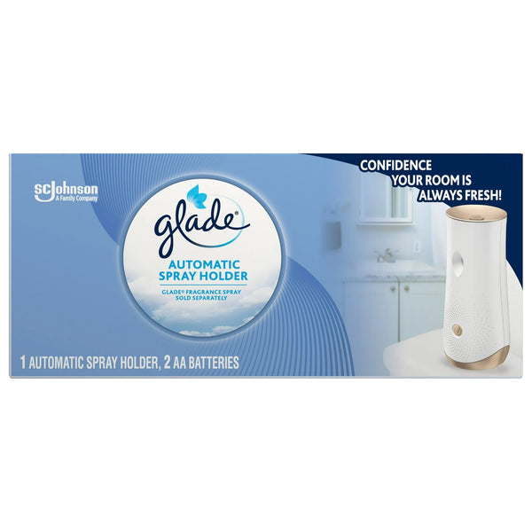 Automatic Spray Holder, Battery-Operated Air Freshener Spray - 1 pack - 10.2 oz per pack - plus 3 My Outlet Mall Resealable Storage Pouches