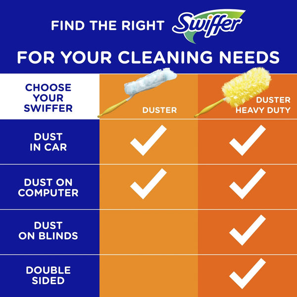 Dusters with Extension Pole, Cleaning Kit includes 6ft Extendable Handle + 4 Duster Refills - 1 pack - plus 3 My Outlet Mall Resealable Storage Pouches
