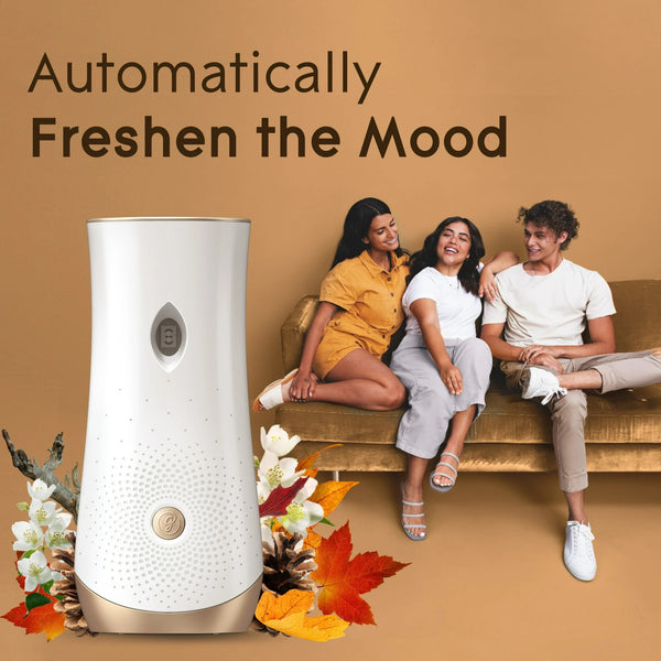 Automatic Spray Refill, Air Freshener, Comforting Cashmere Woods - 1 pack - 2 count per pack - plus 3 My Outlet Mall Resealable Storage Pouches