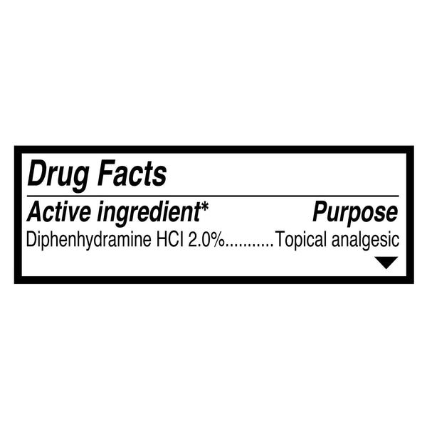 Extra Strength Anti-Itch Pump Spray for Skin Irritation - 1 pack - 2.5 oz per pack - plus 3 My Outlet Mall Resealable Storage Pouches