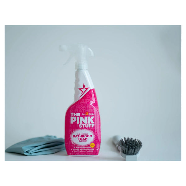 Bathroom Foam Spray, All Purpose Cleaner, Rhubarb Scent - 2 packs - 25.36 oz per pack - plus 3 My Outlet Mall Resealable Storage Pouches