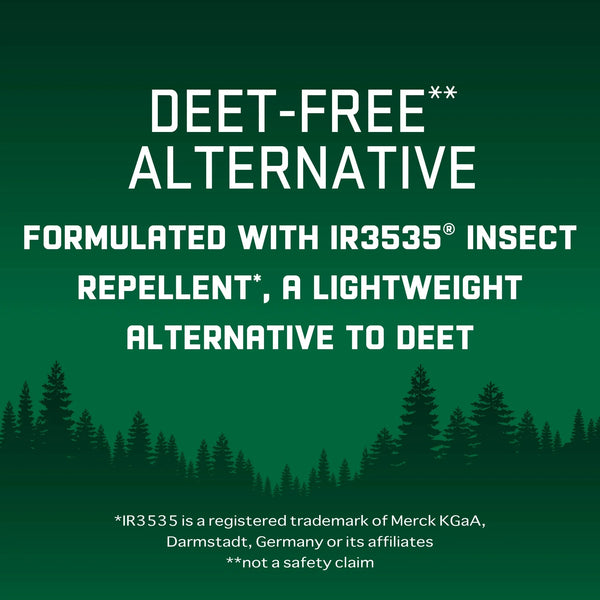 Family Insect Repellent, Deet-Free, Lightweight Aerosol Spray Repels Mosquitoes for 8hr - 3 packs - 4 oz per pack - plus 3 My Outlet Mall Resealable Storage Pouches