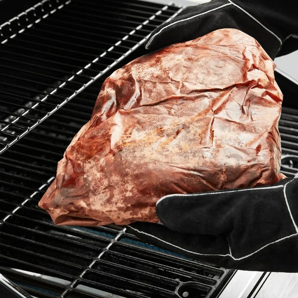 Pink Butcher Paper - Food Wrap Ideal for Improving Tenderness and Bark on Brisket - 1 pack -  22" wide per pack - plus 3 My Outlet Mall Resealable Storage Pouches