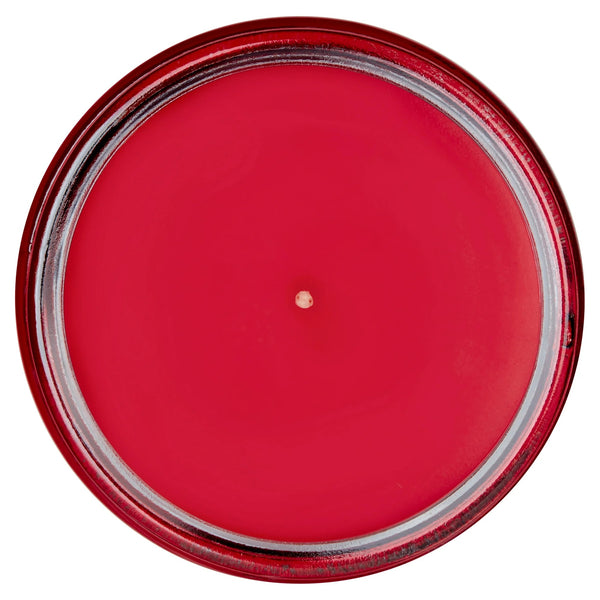 Cinnamon Scented Single-Wick Large Glass Jar Candle - 1 pack - 20 oz per pack - plus 3 My Outlet Mall Resealable Storage Pouches