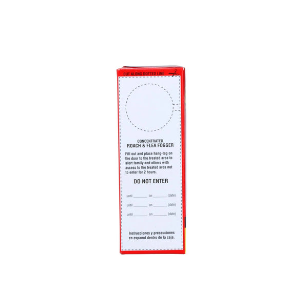 Concentrated Roach and Flea Fogger, Odorless Mess-Free Dry Fog - 1 pack - 4 Count per pack plus 3 My Outlet Mall Resealable Storage Pouches