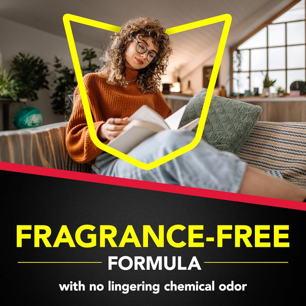 Ant & Roach Killer, Indoor Insecticide Spray, Fragrance-Free - 3 packs - 17.5 oz per pack - plus 3 My Outlet Mall Resealable Storage Pouches