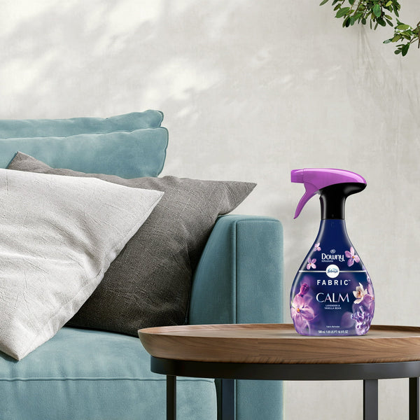 Fabric Spray Air Freshener, Odor-Fighting Fabric Refresher, Downy Calm - 1 pack - 27 fl oz per pack - plus 3 My Outlet Mall Resealable Storage Pouches