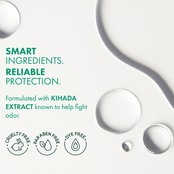 Invisible Roll-on Antiperspirant Deodorant for Women and Men, Unscented - 2 packs - 3.5 oz per pack - plus 3 My Outlet Mall Resealable Storage Pouches