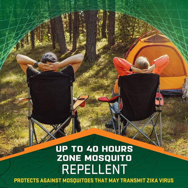 Realm Zone Mosquito Repellent Refill Cartridge, 40 Hour Protection Per Refill - 1 pack - plus 3 My Outlet Mall Resealable Storage Pouches