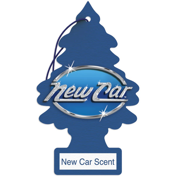 Air Freshener New Car Scent Fragrance 6 count - 1 pack - plus 3 My Outlet Mall Resealable Storage Pouches