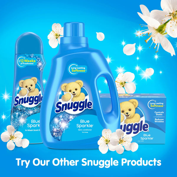 In Wash Laundry Scent Booster Crystals Blue Sparkle- 1 pack - 21 oz per pack - plus 3 My Outlet Mall Resealable Storage Pouches