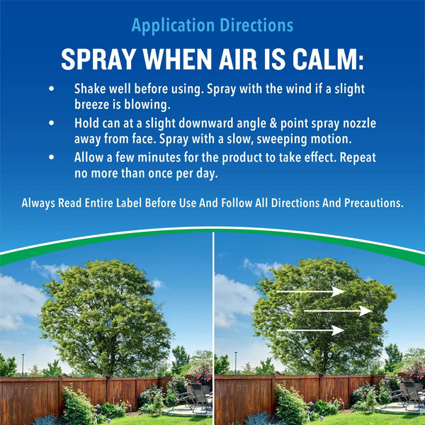 Backyard Bug Control Outdoor Fogger - 1 pack - 16 oz per pack - plus 3 My Outlet Mall Resealable Storage Pouches