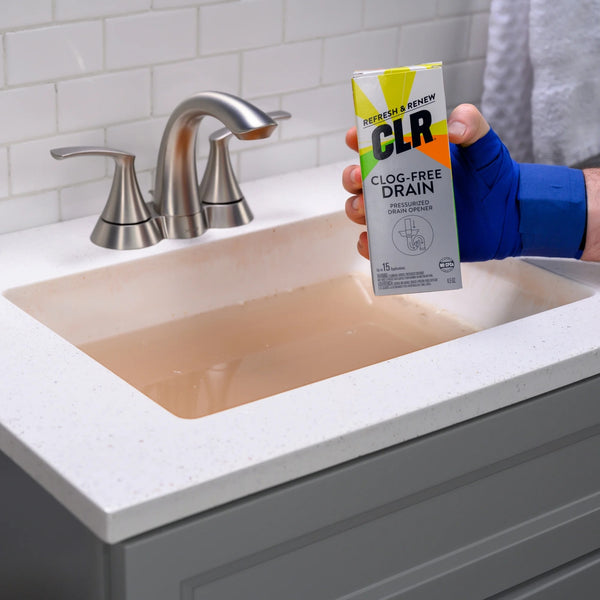 Clog-Free Drain Opener, Chemical-Free Pressurized Air Canister - 2 packs - 4.5 oz per pack - plus 3 My Outlet Mall Resealable Storage Pouches