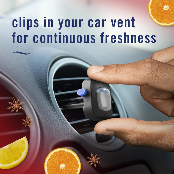 Auto Car Air Freshener, Odor-Fighting Car Vent Clip, Old Spice Fiji - 1 pack - 2 count per pack plus 3 My Outlet Mall Resealable Storage Pouches
