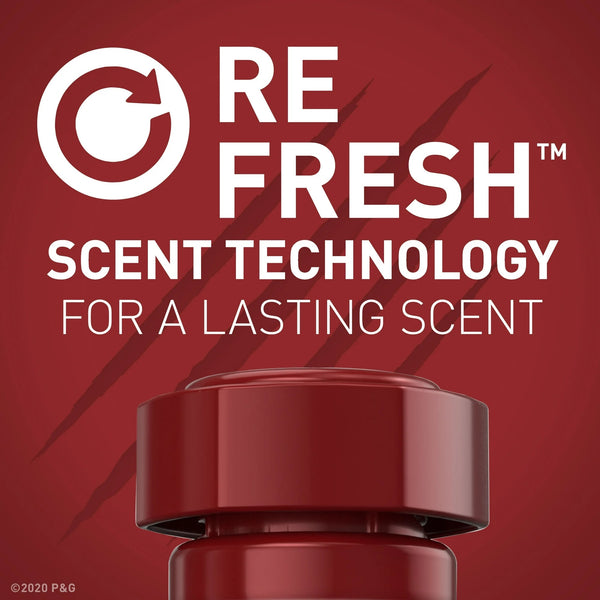 Aluminum Free Body Spray for Men, Wolfthorn - 3 packs - 5.1 oz per pack - plus 3 My Outlet Mall Resealable Storage Pouches