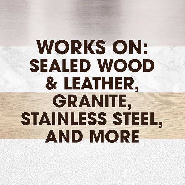 Expert Care, Wood Polish Shines and Protects, Lemon Enhancing, Aerosol - 1 pack - 9.7 oz per pack - plus 3 My Outlet Mall Resealable Storage Pouches