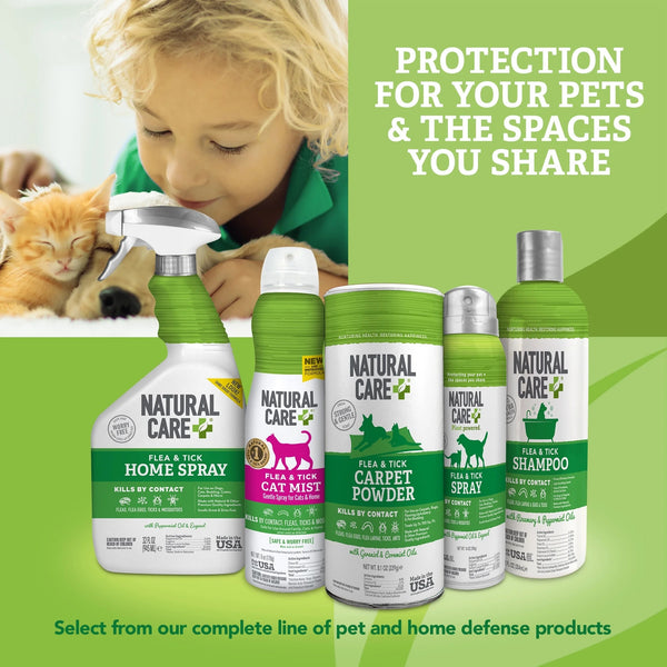 Flea and Tick Carpet Powder Canister - 1 pack - 8.1 oz per pack - plus 3 My Outlet Mall Resealable Storage Pouches