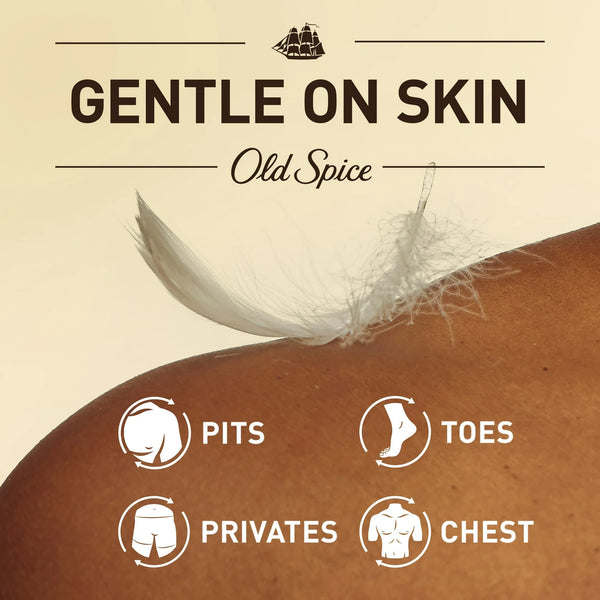 Whole Body Deodorant for Men, Total Body Deodorant, Aloe + Rain, Aluminum Free Spray for 24/7 Freshness - 1 pack - 3.5 oz per pack - plus 3 My Outlet Mall Resealable Storage Pouches