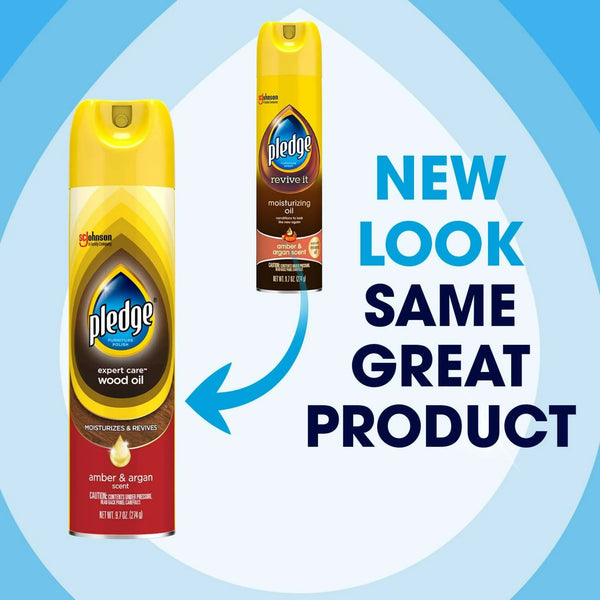 Expert Care Wood Oil Furniture Polish, Nourishes, Protects, and Revitalizes Furniture - 2 packs - 9.7 oz per pack - plus 3 My Outlet Mall Resealable Storage Pouches