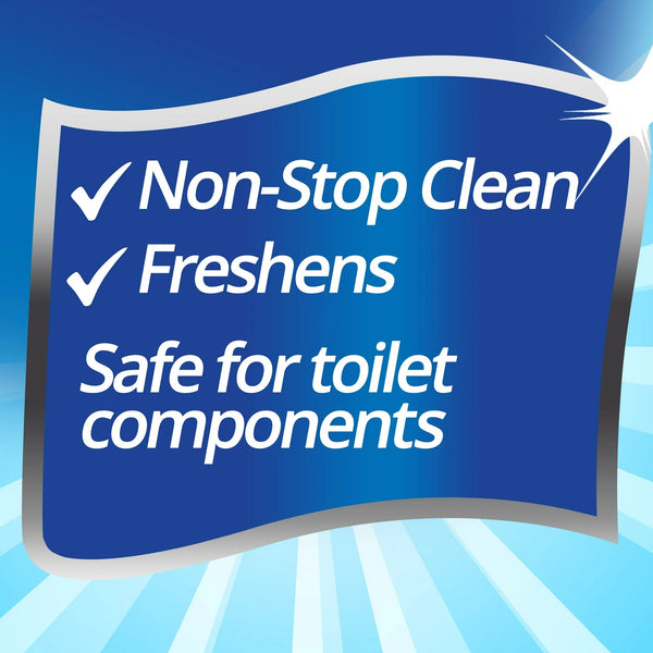 In-Tank Toilet Cleaner Duo-Cubes, Alpine Fresh - 1 pack -  4 count per pack - plus 3 My Outlet Mall Resealable Storage Pouches