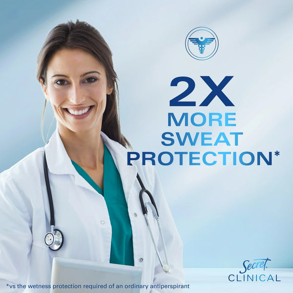 Clinical Strength Dry Spray Antiperspirant & Deodorant for Women, Stress Response Scent - 3 packs - 3.8 oz per pack - plus 3 My Outlet Mall Resealable Storage Pouches