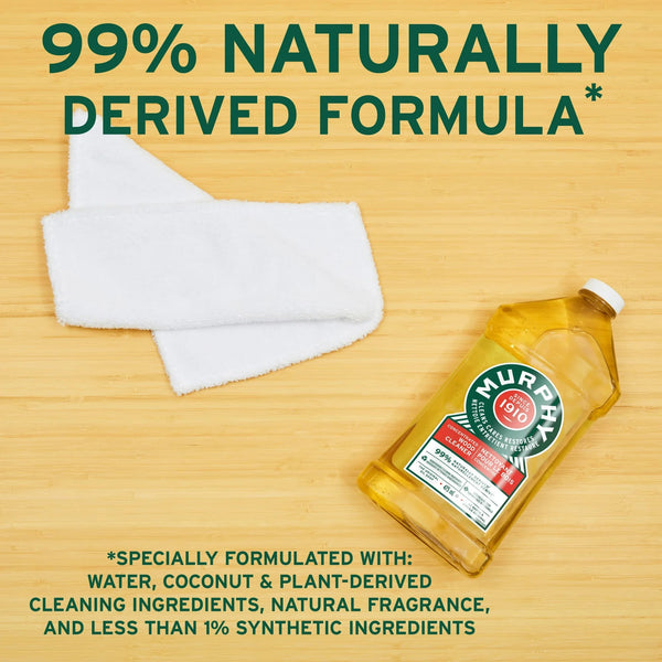 Oil Wood Surface Household Cleaner, Original - 1 pack - 32 Fl oz per pack - plus 3 My Outlet Mall Resealable Storage Pouches