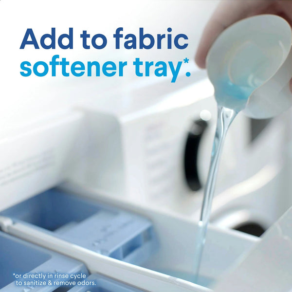 Laundry Sanitizer, 0% Bleach, Color Safe, Fresh Meadow - 1 pack - 42 oz per pack - plus 3 My Outlet Mall Resealable Storage Pouches