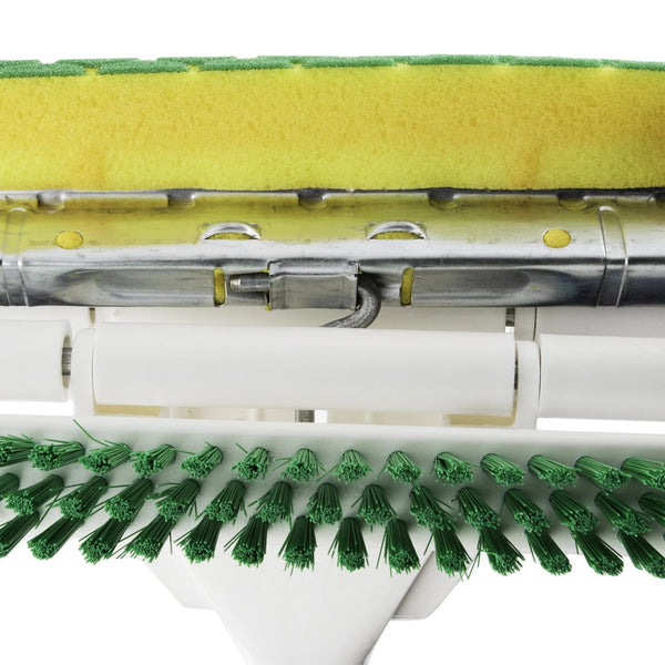Nitty Gritty Roller Sponge Mop with Scrub Brush - 1 pack - plus 3 My Outlet Mall Resealable Storage Pouches