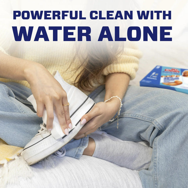 Magic Eraser Original, Cleaning Pads with Durafoam - 1 pack -  6 count per pack - plus 3 My Outlet Mall Resealable Storage Pouches
