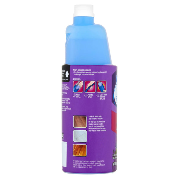 Auto Spray Mop Floor Cleaning Solution Refill, Lavender Scent - 1 pack - 42 oz per pack - plus 3 My Outlet Mall Resealable Storage Pouches