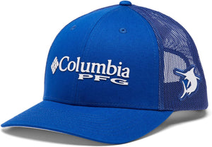 Columbia PFG Logo Mesh Snap Back-High Crown Mens Fishing Hat