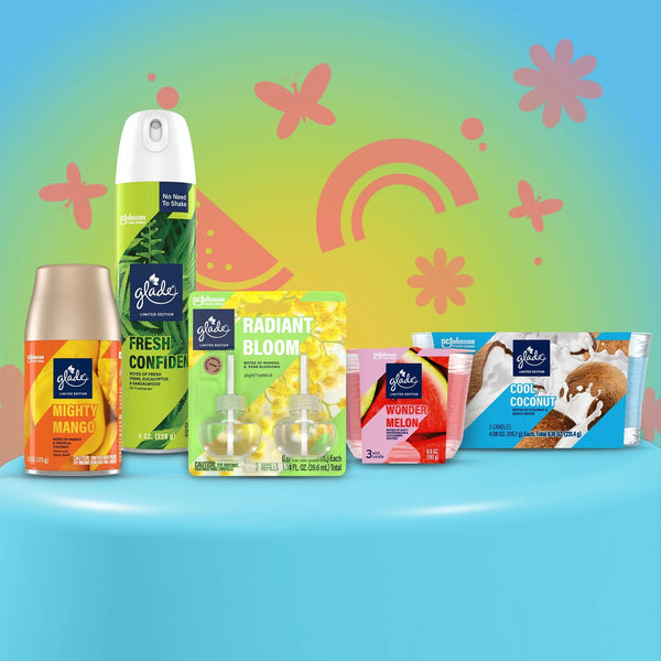 Cool Coconut Limited Edition, Fragrance Infused with Essential Oils Candles, 2 Candles - 1 pack - plus 3 My Outlet Mall Resealable Storage Pouches