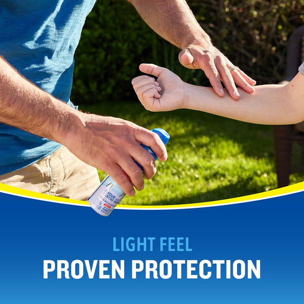 All Family Insect Repellent Deet-Free Lightweight Repels Mosquitoes Ticks up to 8 Hr - 2 packs - 4 oz per pack - plus 3 My Outlet Mall Resealable Storage Pouches