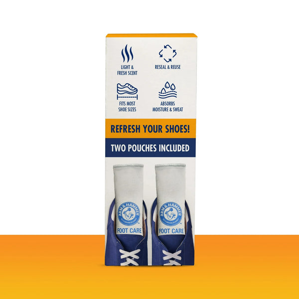 In-Shoe Odor Destroying Pouches - 1 pack - 2 count per pack - plus 3 My Outlet Mall Resealable Storage Pouches