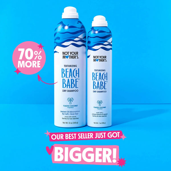 Beach Babe Jumbo Dry Shampoo - 3 packs - 12 oz per pack - plus 3 My Outlet Mall Resealable Storage Pouches