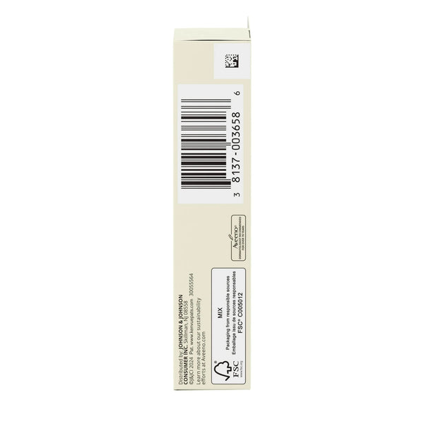 Maximum Strength 1% Hydrocortisone Anti-Itch Cream, Triple Oat - 1 pack - plus 3 My Outlet Mall Resealable Storage Pouches